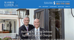 Desktop Screenshot of harrisgasserlaw.com